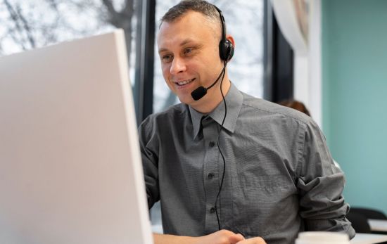 Un trabajador de atención al cliente / FREEPIK Un trabajador de atención al cliente / FREEPIK