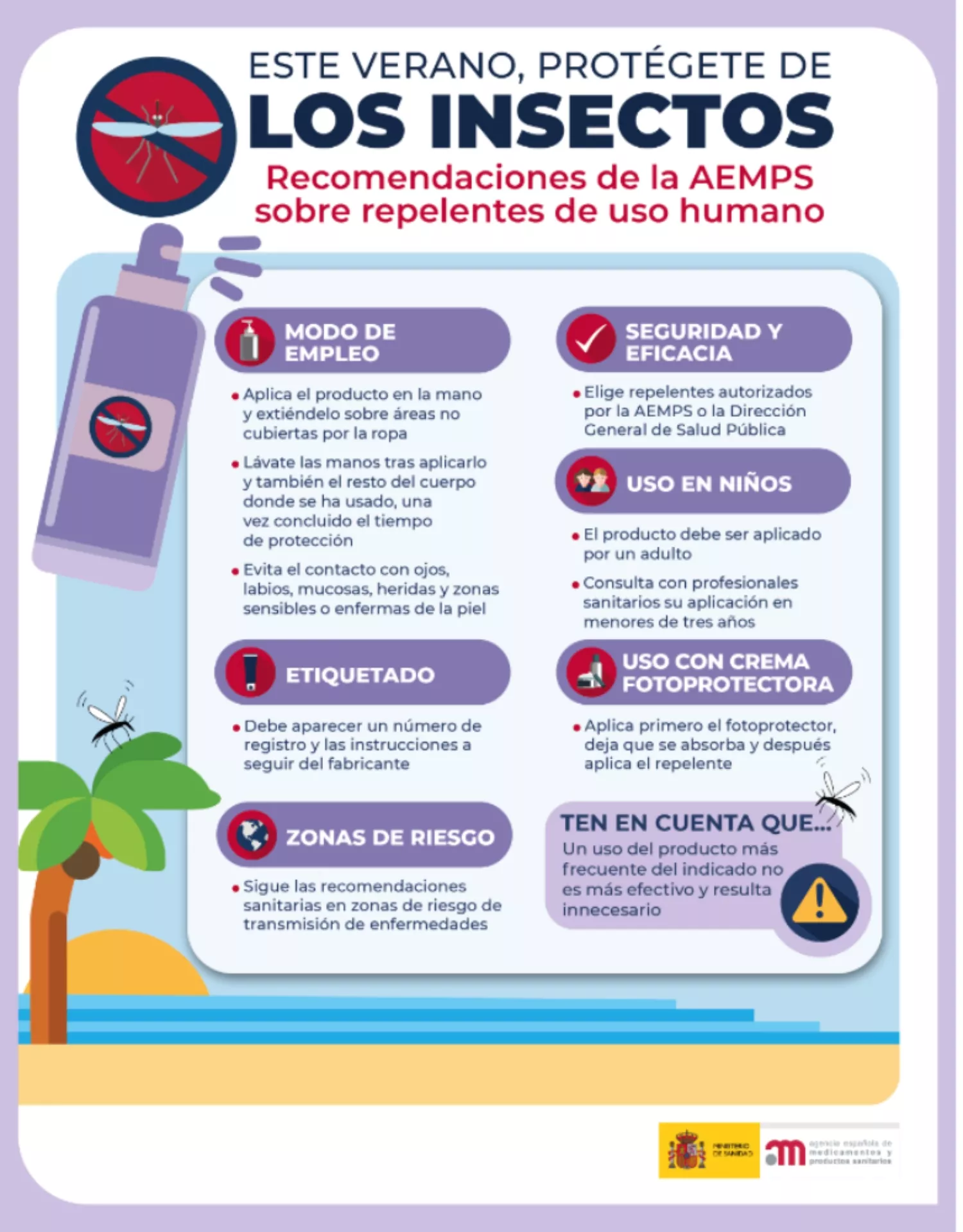 Recomendaciones de la Aemps / AEMPS