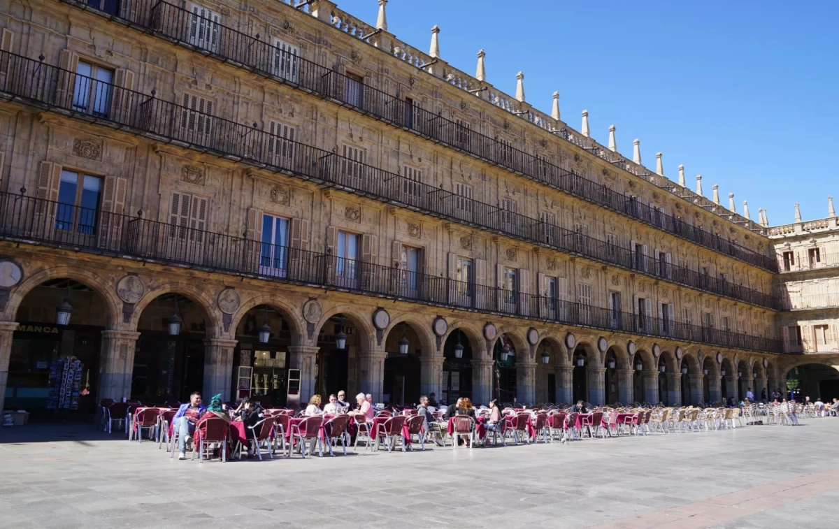 La Plaza Mayor de Salamanca / UNSPLASH La Plaza Mayor de Salamanca / UNSPLASH