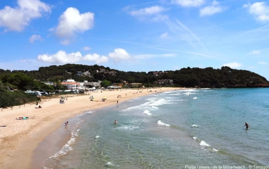 Playa de Tamarit en Tarragona / TARRAGONA TURISME Playa de Tamarit en Tarragona / TARRAGONA TURISME