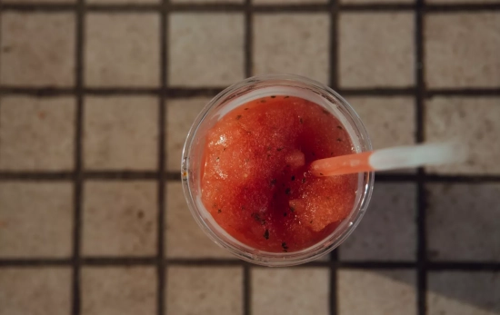 Un vaso de granizado / UNSPLASH