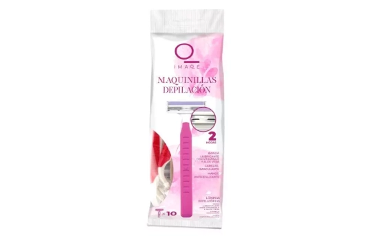 Maquinilla depilación dos hojas IMAQE BOLSA 10 UD / DIA Maquinilla depilación dos hojas IMAQE BOLSA 10 UD / DIA