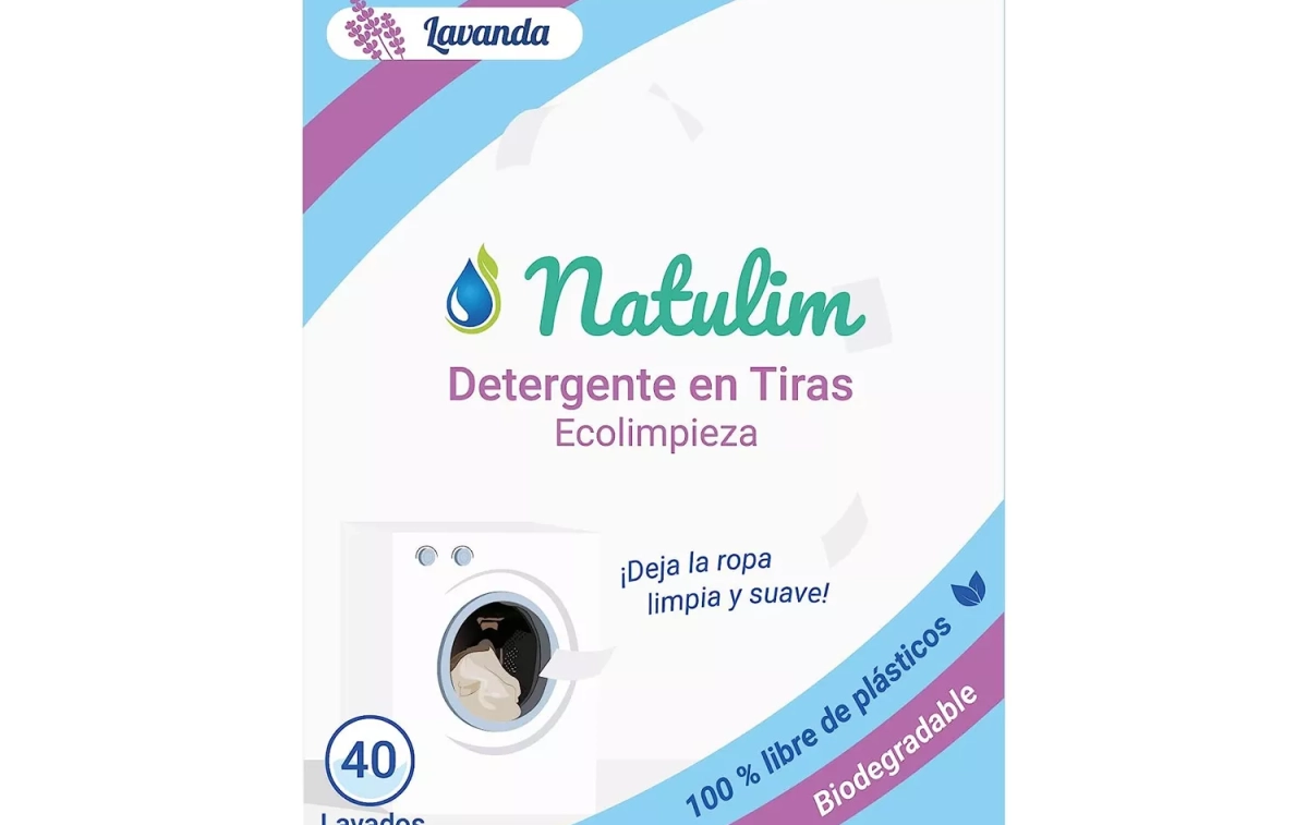 Un paquete de detergente Natulim con fragancia a lavanda / AMAZON