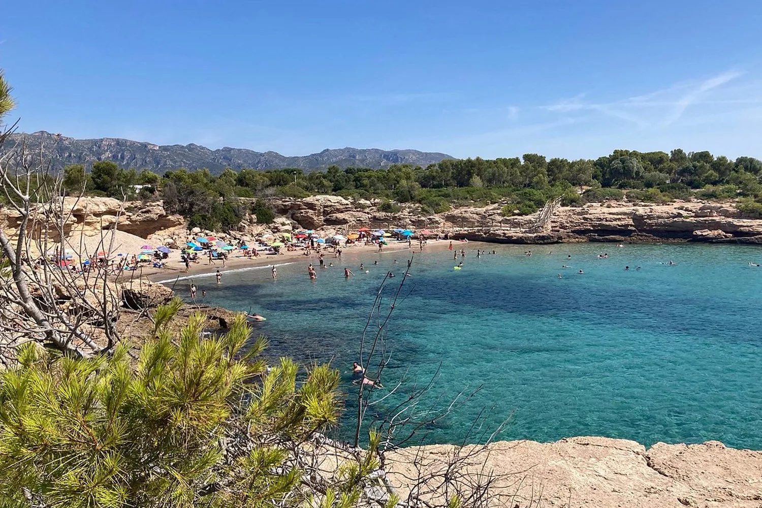 La playa Cala Vidre de la costa de Tarragona, incluida como el destino español ideal para viajar en octubre / TRIPADVISOR