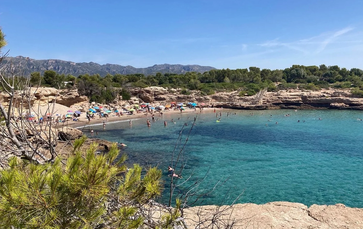 La playa Cala Vidre de la costa de Tarragona / TRIPADVISOR