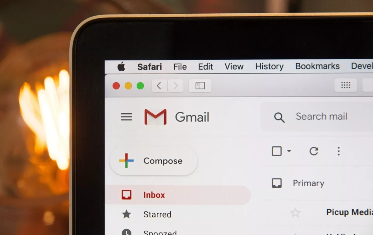 Una cuenta de Gmail en un ordenador / PIXABAY