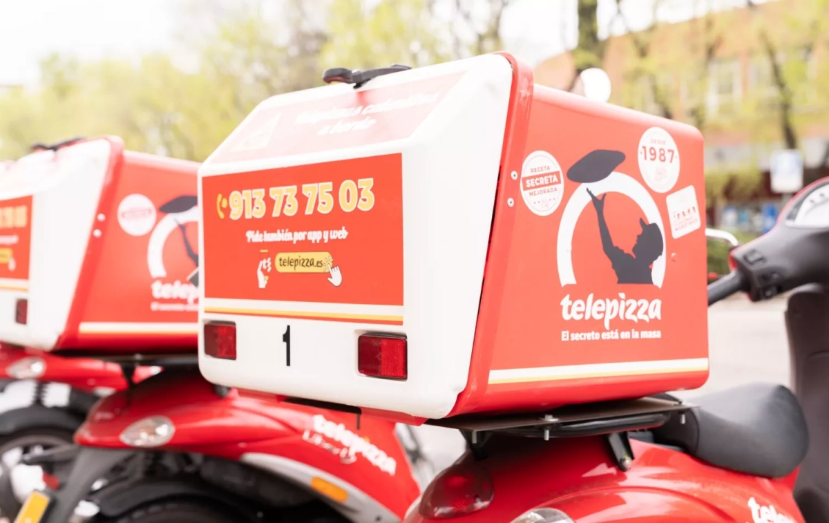 Una moto de Telepizza / TELEPIZZA