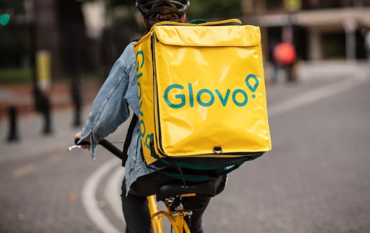 Una repartidora de Glovo / GLOVO