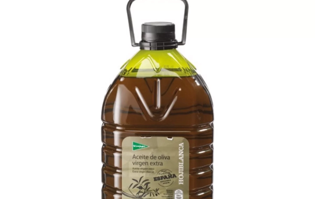 Una garrafa de aceite de oliva virgen extra de Hojiblanca / EL CORTE INGLÉS