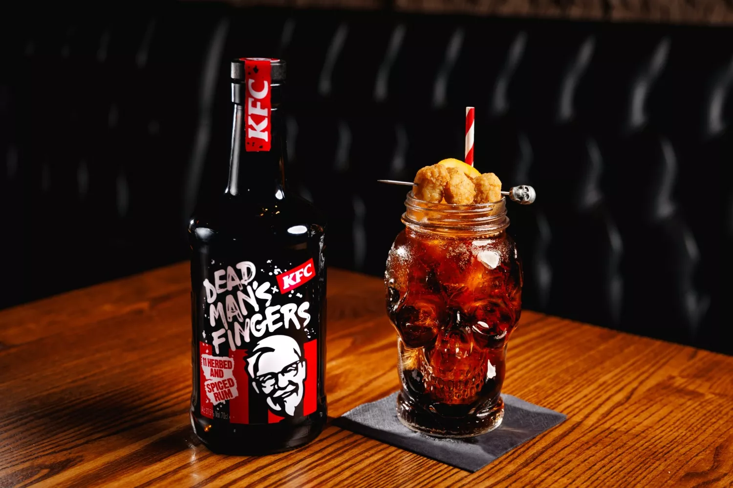 Bebida espirituosa de KFC y Dead Man’s Fingers / DEAD MAN'S FINGERS