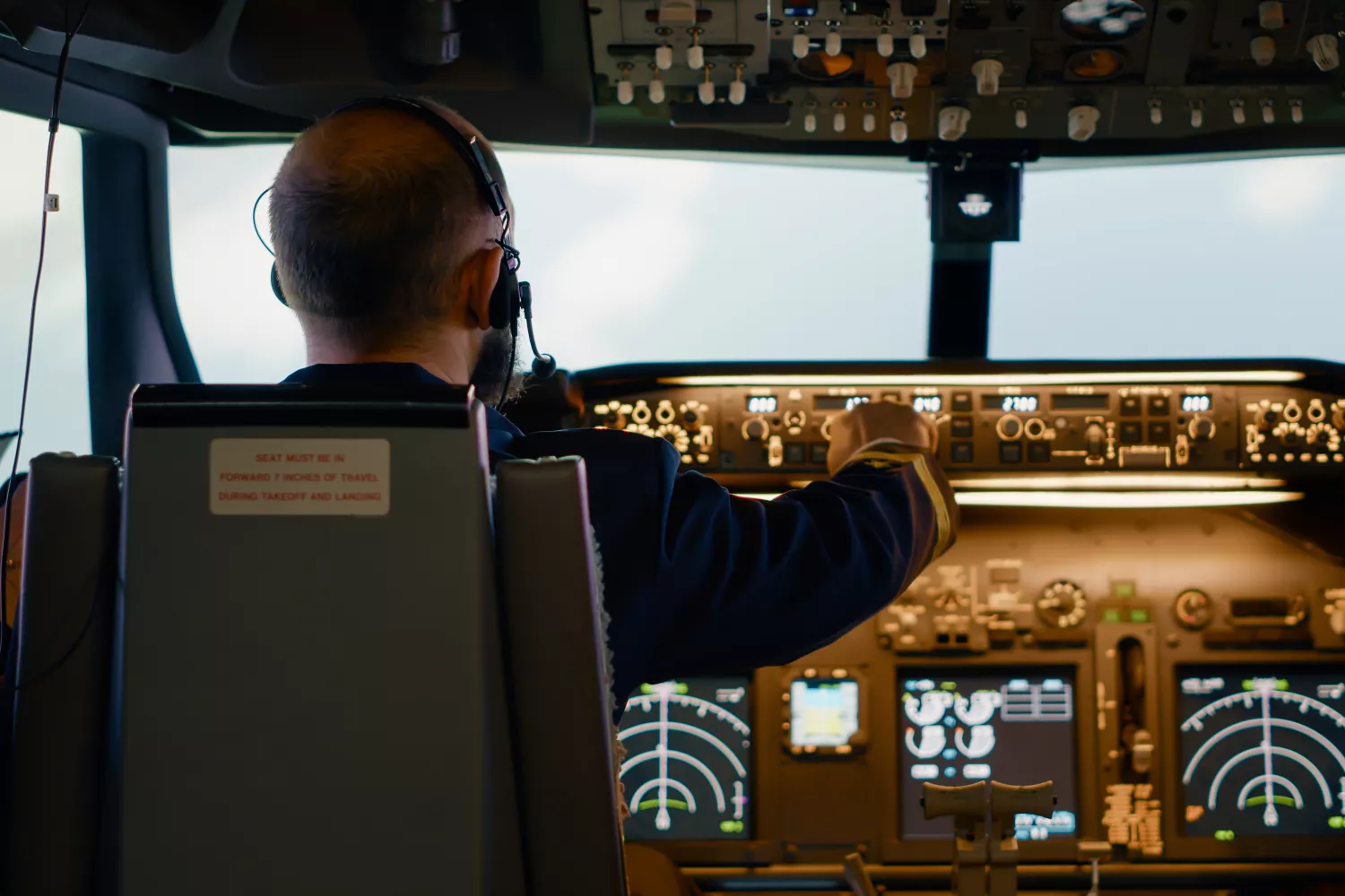 El piloto de un avión / FREEPIK