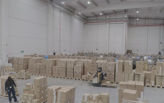 El almacén de AliExpress en Madrid con miles de productos / ALIEXPRESS El almacén de AliExpress en Madrid con miles de productos / ALIEXPRESS