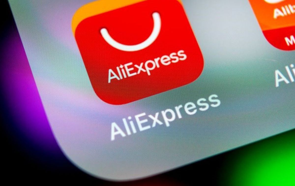 Logotipo de la app móvil de Aliexpress