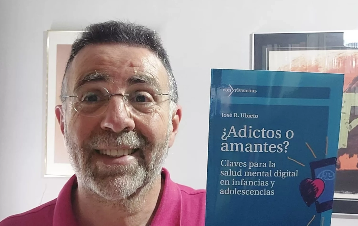 El psicoanalista José Ramón Ubieto, autor del libro '¿Adictos o amantes?', que también habla de la figura de los influencers / CEDIDA