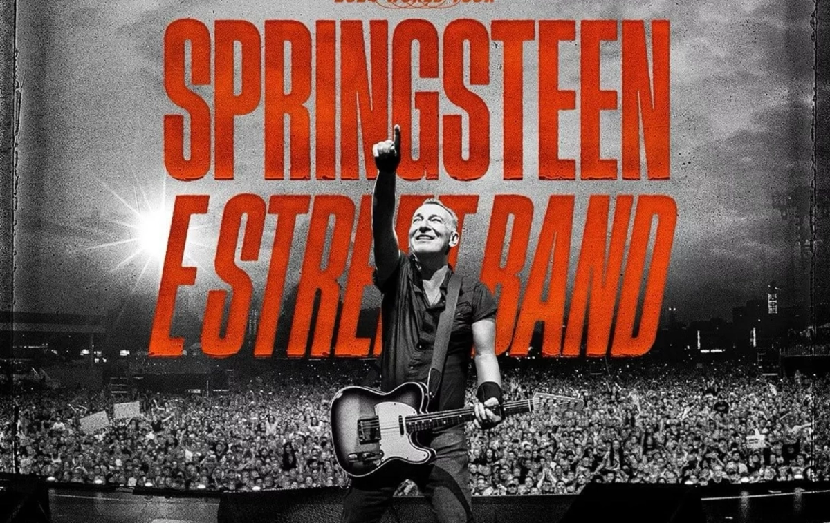 Cartel de la gira europea de Bruce Springsteen en 2024 / DOCTOR MUSIC
