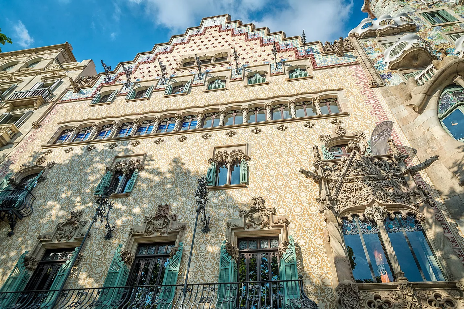 La fachada de la Casa Amatller / ASOCIACIÓN PASEO DE GRÀCIA