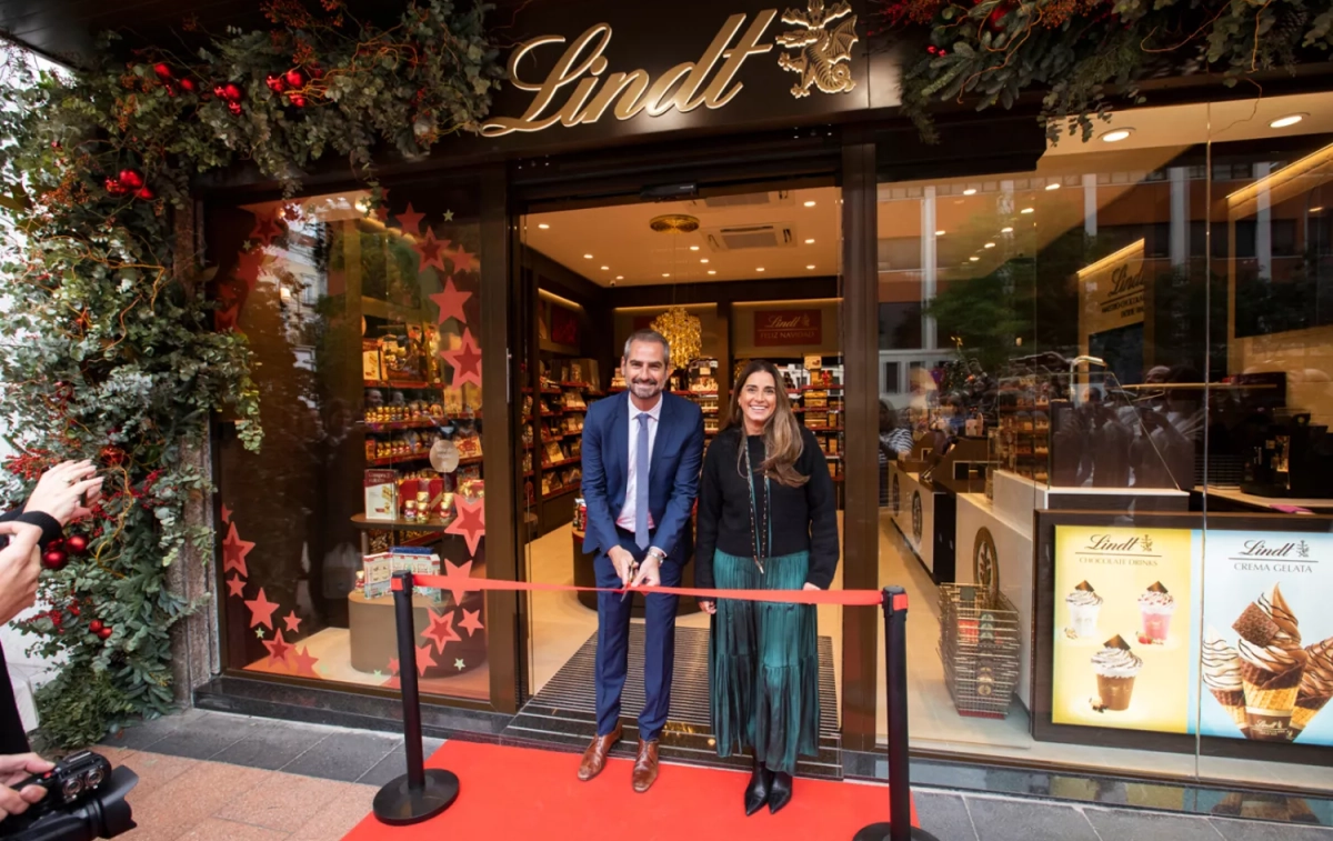 Lindt abre uma impressionante loja no centro de Madri para amantes do