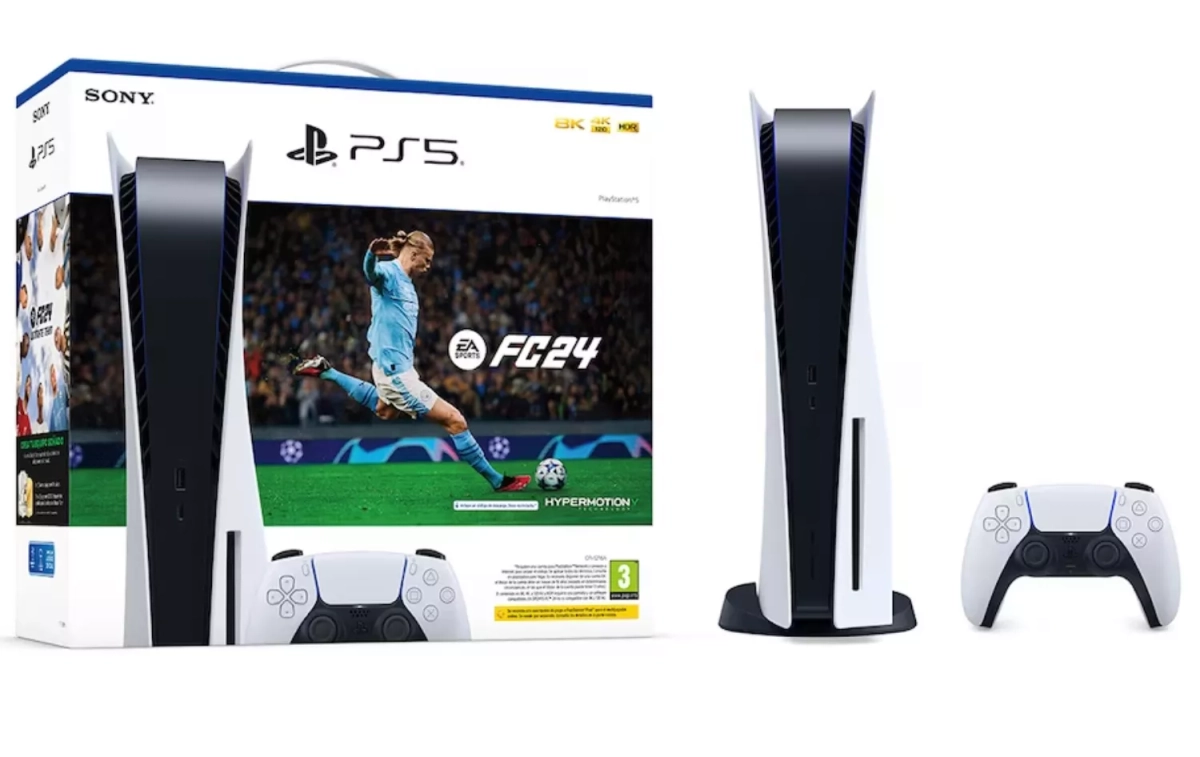 La Play Station 5 con el FC24 / EL CORTE INGLÉS