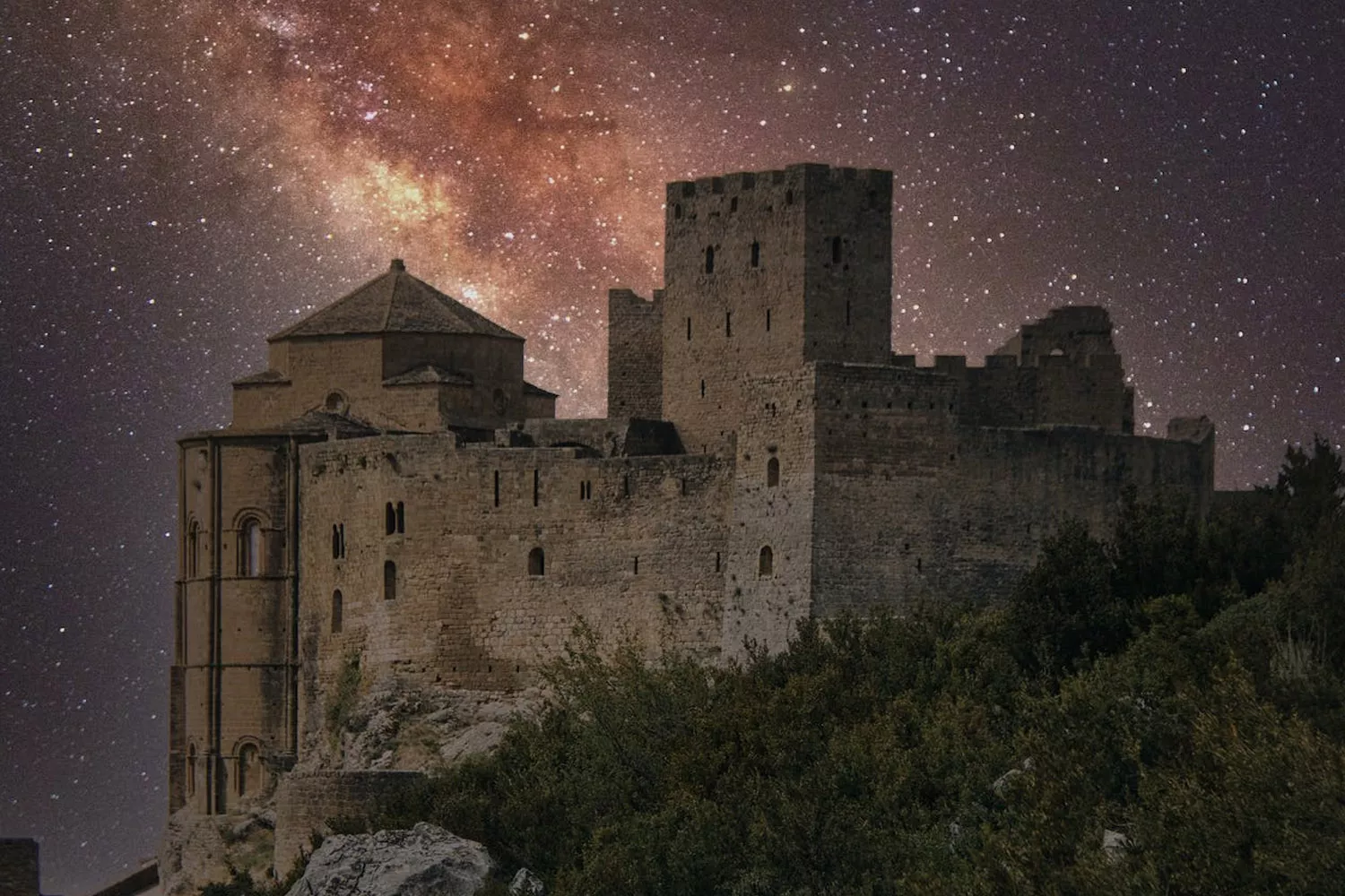 El castillo de Loarre, que aparece en una película de Ridley Scott / PEXELS