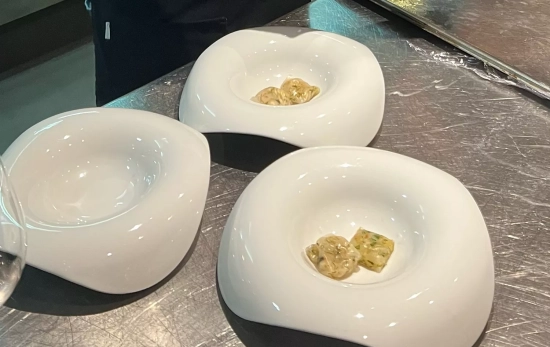 Uno de los platos cocinado por el chef Tomeu Caldentey   FOTO CEDIDA