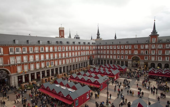 El mercado de Navidad de Plaza Mayor, en Madrid / MNPM El mercado de Navidad de Plaza Mayor, en Madrid / MNPM