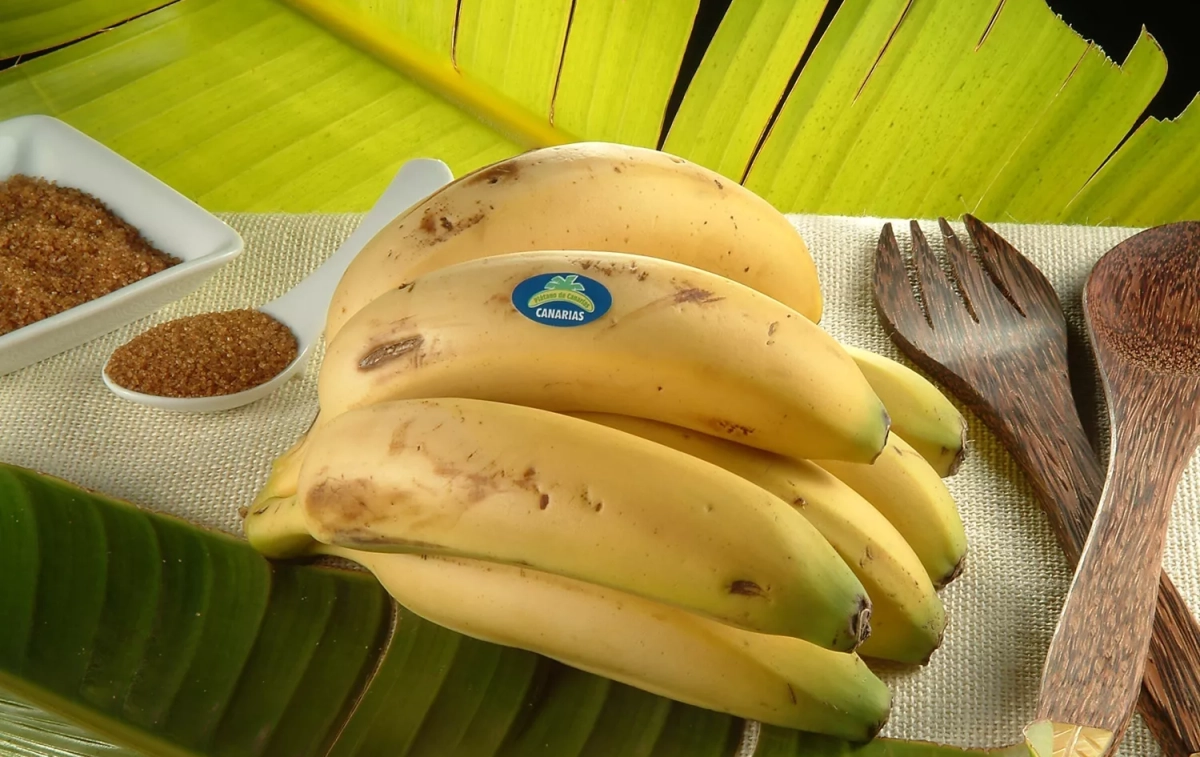 Un manojo de plátanos de Canarias / EP