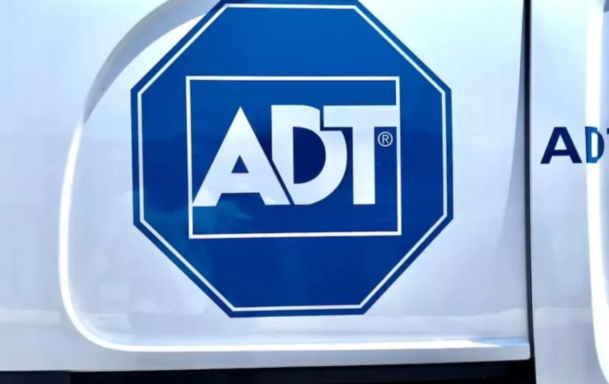 El logotipo de ADT Alarmas   ADT