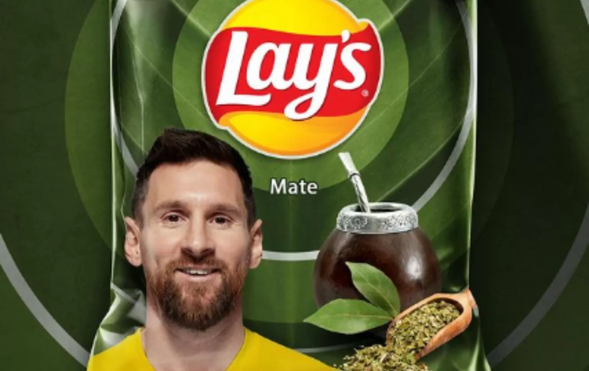 Las patatas Lay's sabor mate anunciadas por Leo Messi / INSTAGRAM - LAY'S