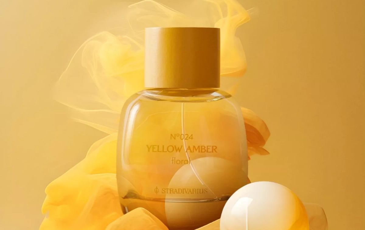 Yellow Amber, una de las cuatro nuevas fragancias / STRADIVARIUS