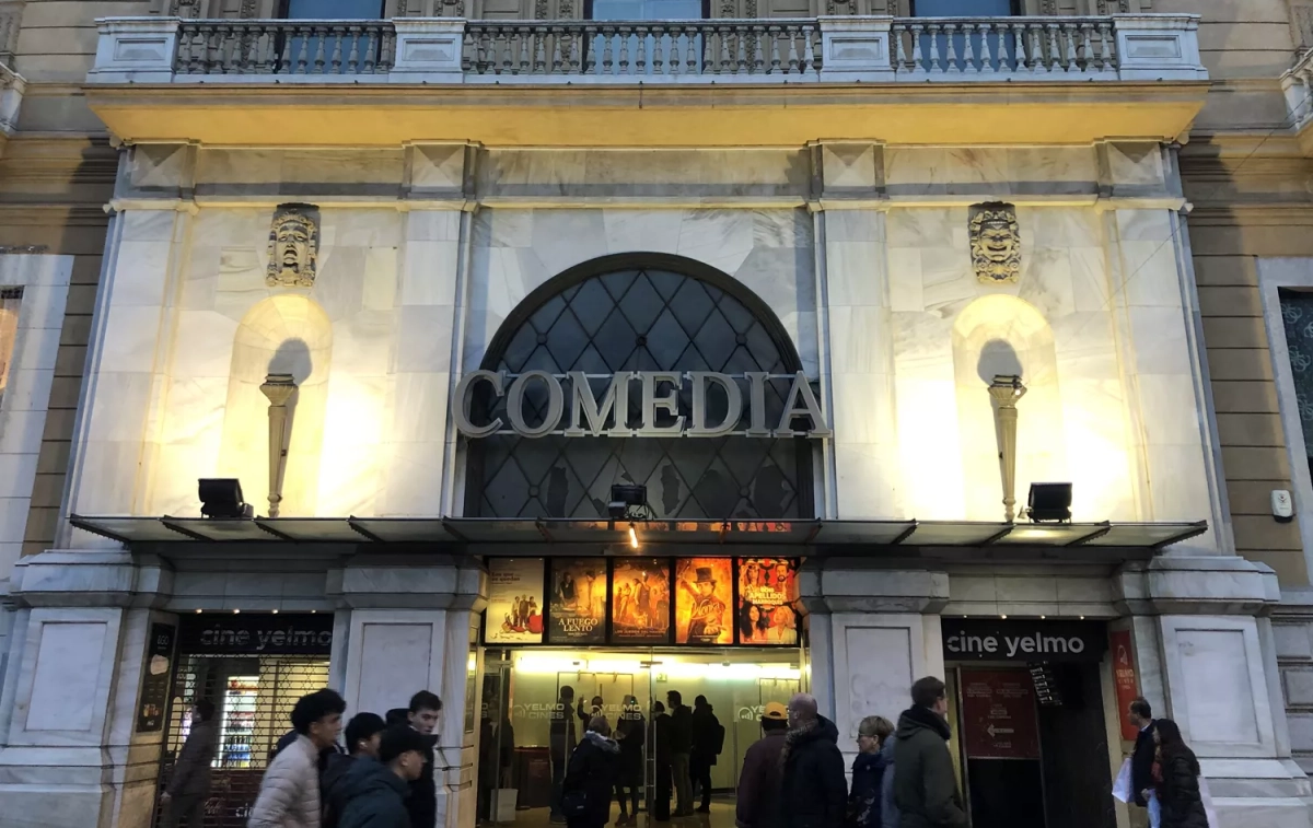 La fachada del cine Comedia / TEO CAMINO