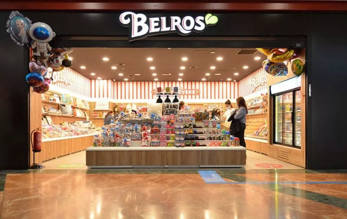 Una tienda Belros en un centro comercial