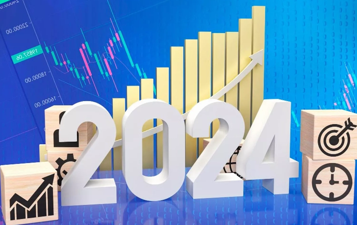 Gráficas con las previsiones de la economía para 2024