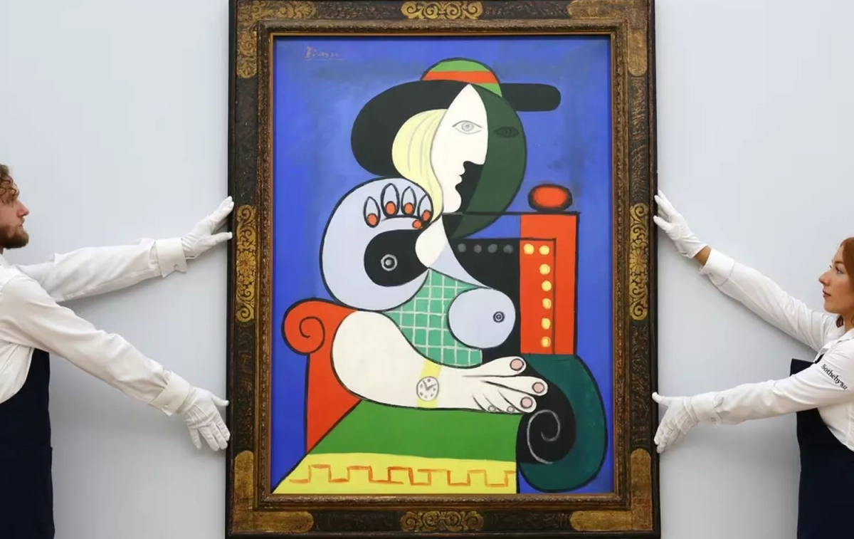 'Femme à la montre', el cuadro de 1932 de Picasso subastado en 2023 por 130 millones de euros / ANDY RAIN