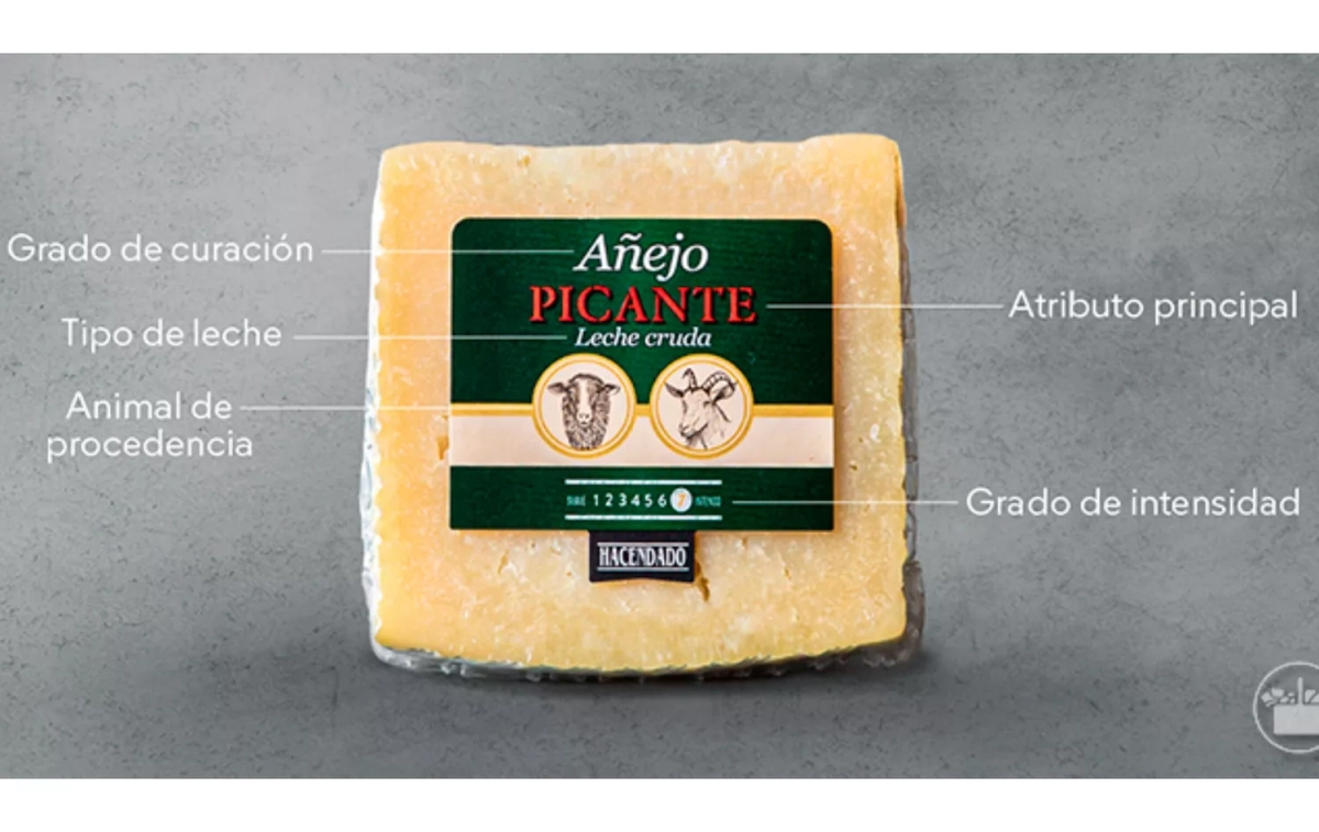 Las claves para identificar un queso de Mercadona / MERCADONA