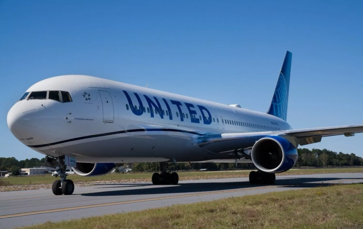 Un avión de United Airlines   EP