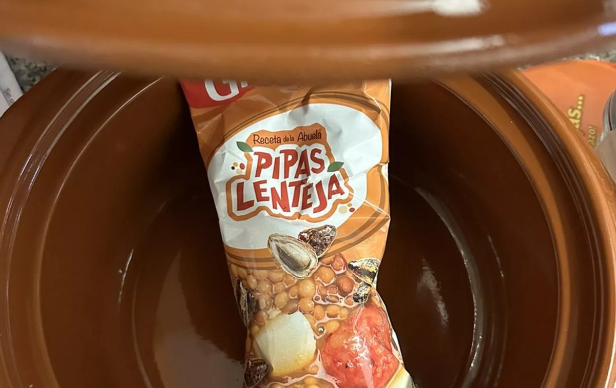 Las pipas con sabor a lentejas de Grefusa / TWITTER Las pipas con sabor a lentejas de Grefusa / TWITTER