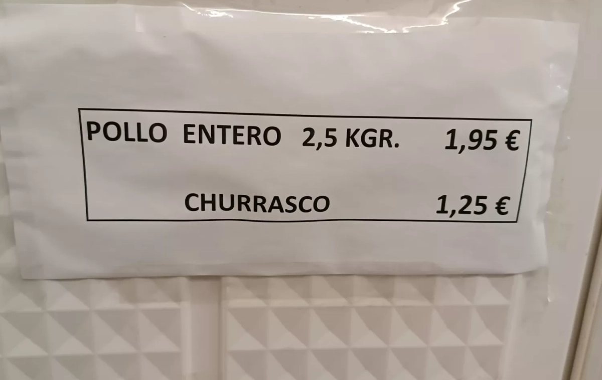 Los precios del economato social   IMAGEN CEDIDA