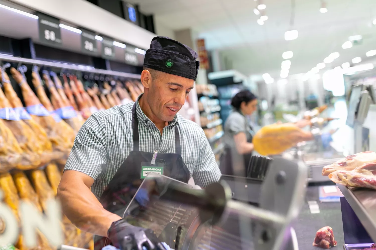 Un trabajador de Mercadona / EP