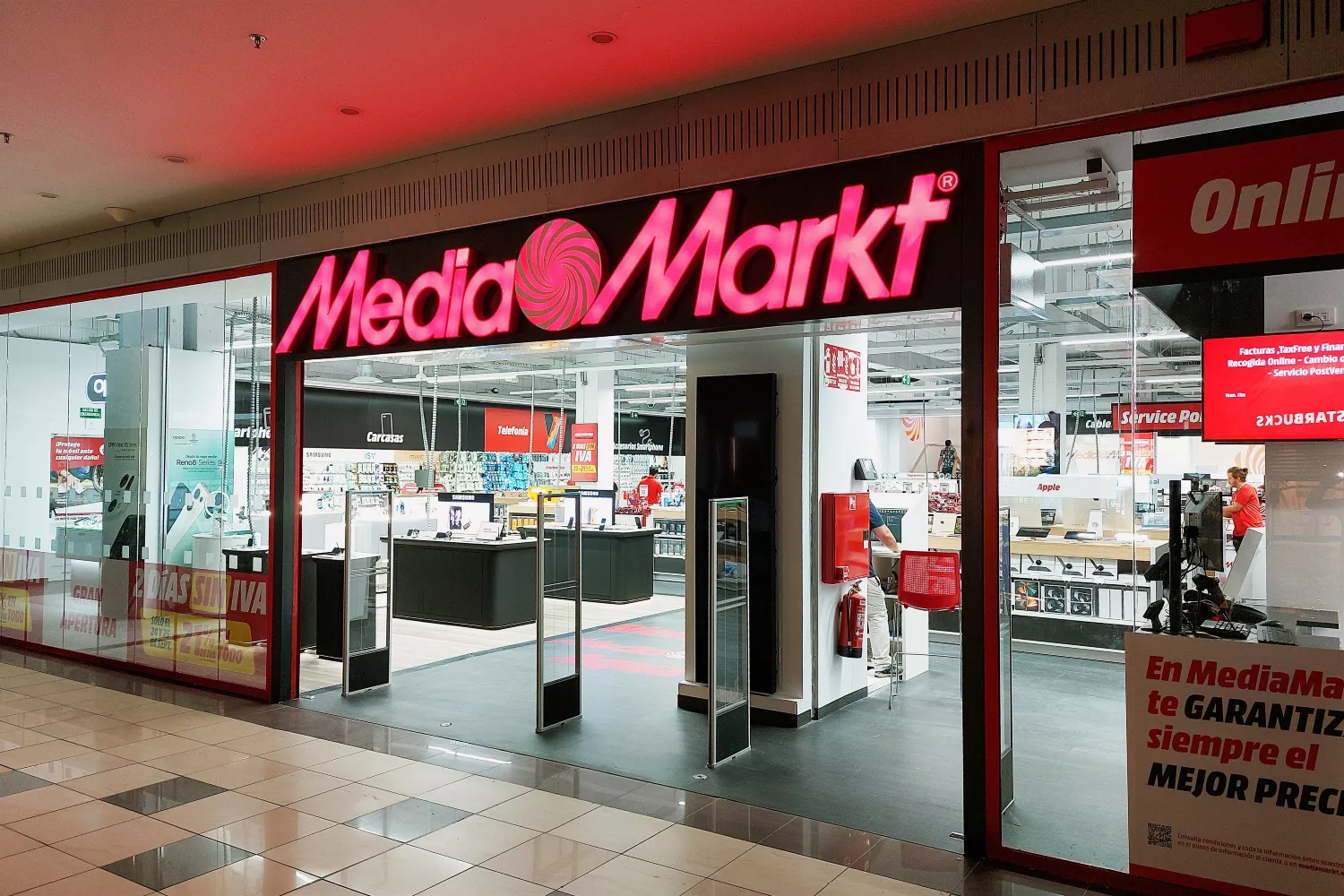 Una tienda de MediaMarkt / EUROPA PRESS Una tienda de MediaMarkt / EUROPA PRESS