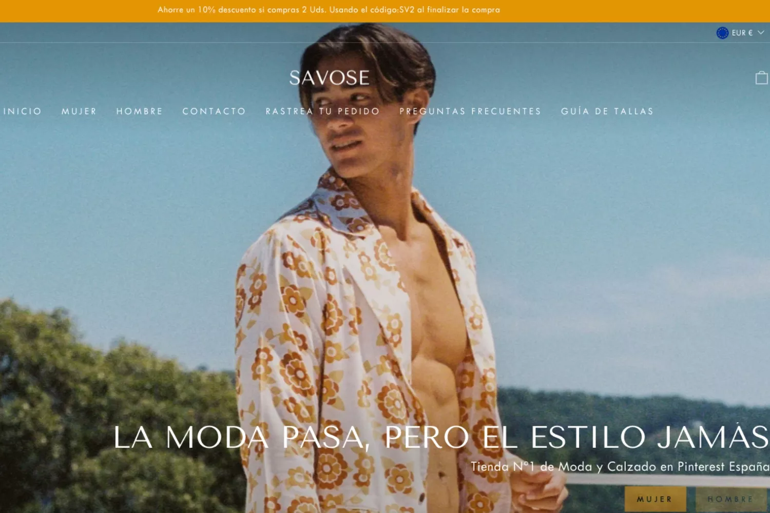 La página de web de Savose sigue abierta / CG