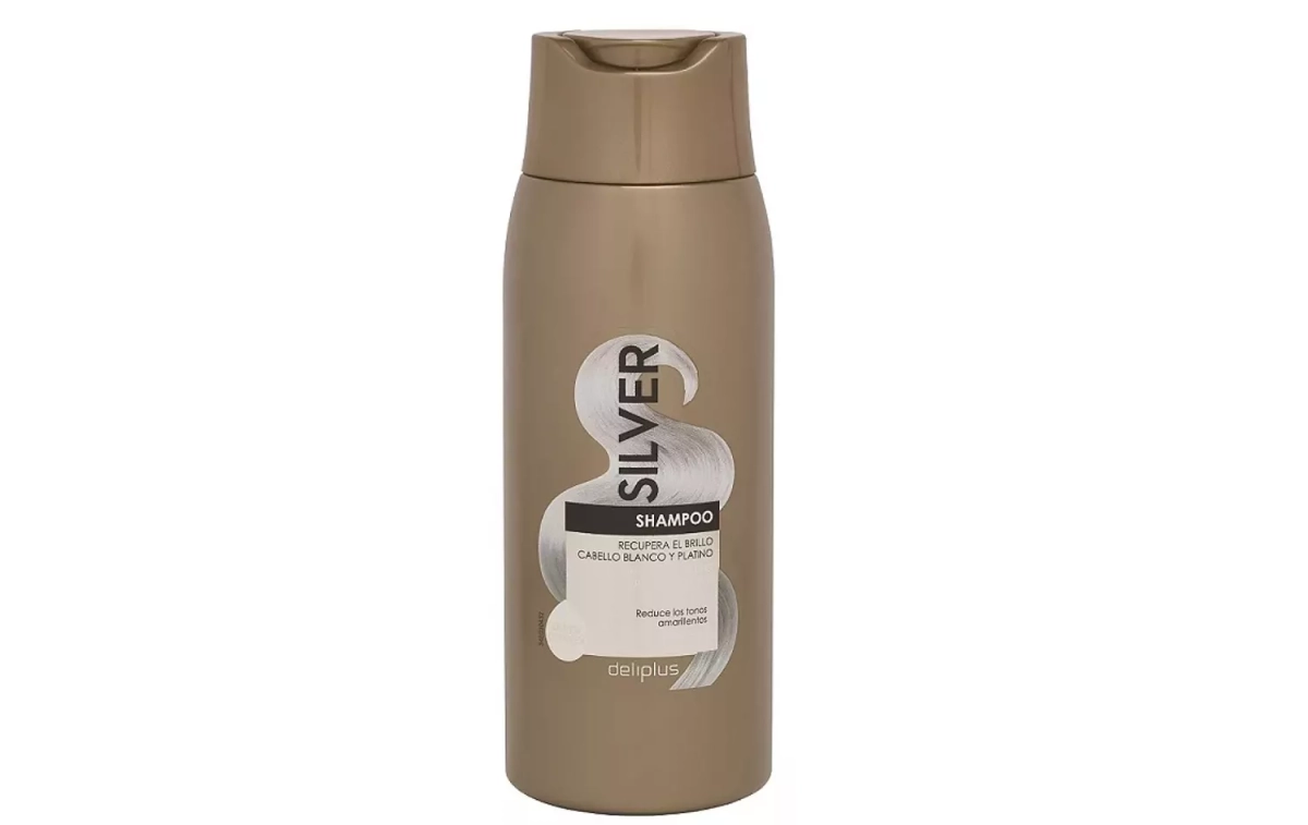 El Champú Silver Deliplus cabello blanco y platino / MERCADONA El Champú Silver Deliplus cabello blanco y platino / MERCADONA