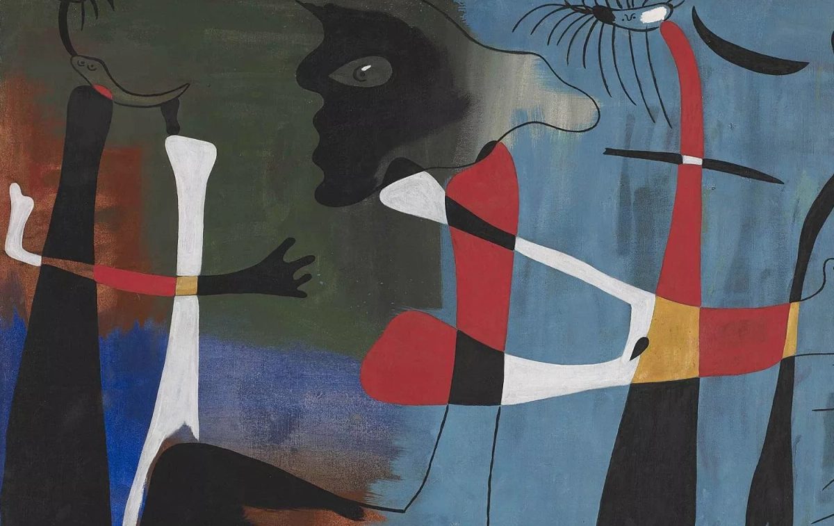 Detalle de una obra de la serie 'Peinture' (1934) de Joan Miró / FUNDACIÓN JOAN MIRÓ