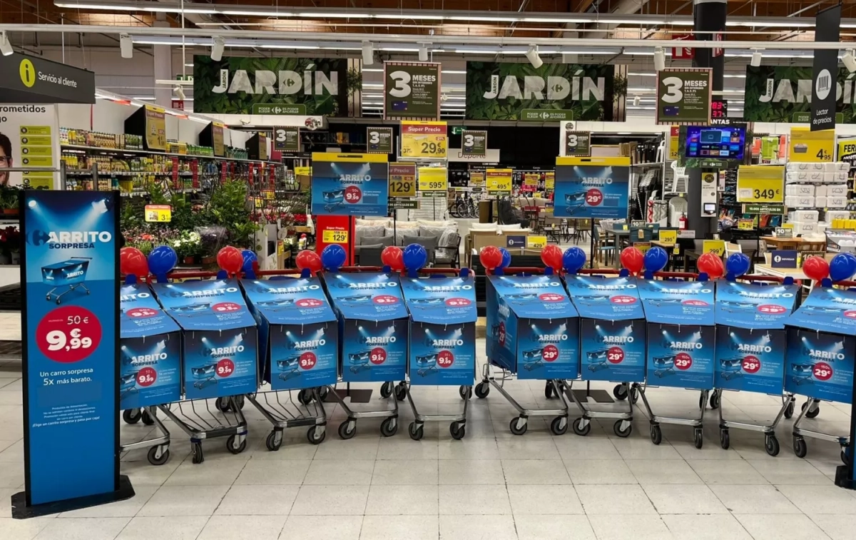 Los 'carros sorpresa' de Carrefour / CARREFOUR Los 'carros sorpresa' de Carrefour / CARREFOUR