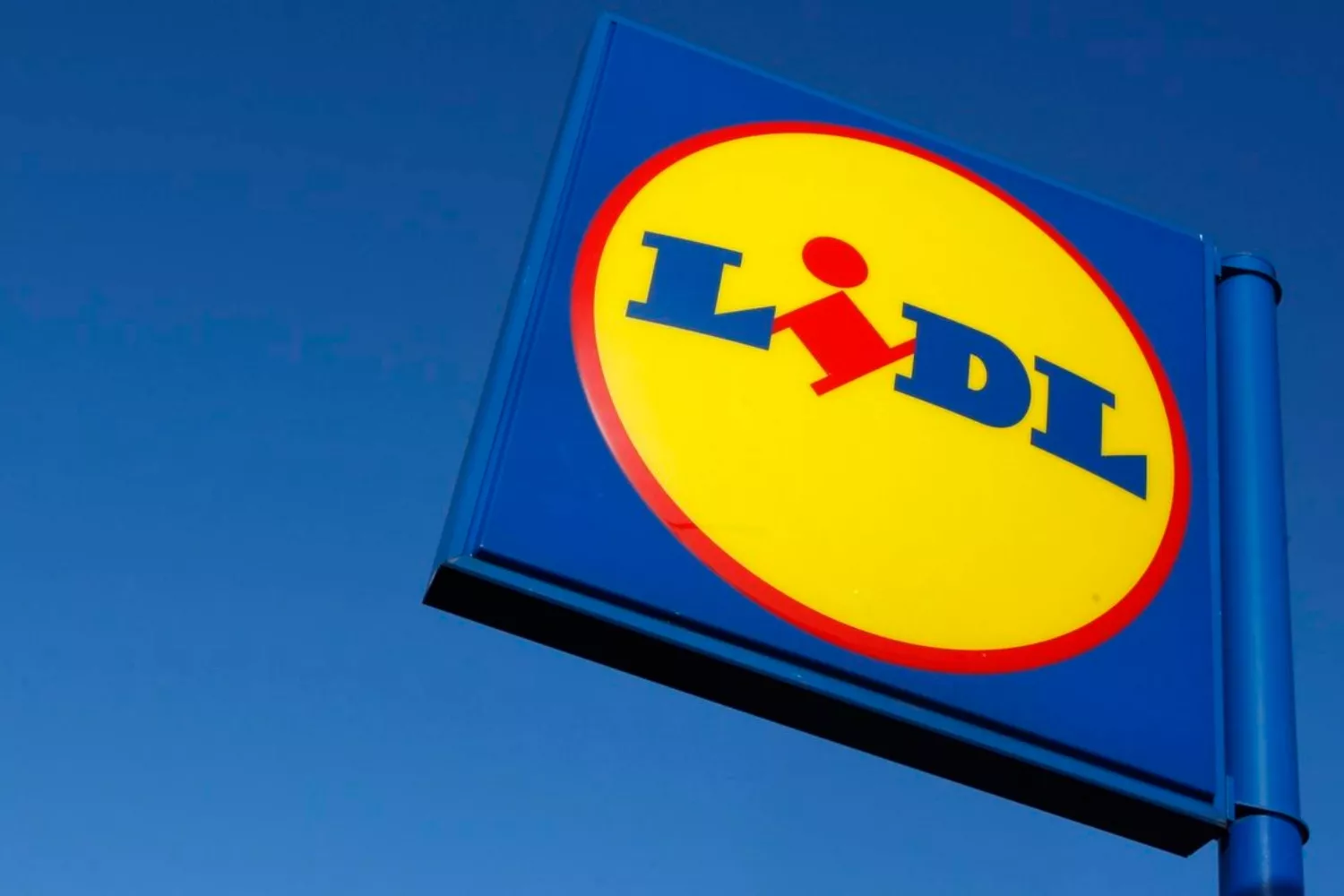 El logotipo de Lidl en una tienda / LIDL El logotipo de Lidl en una tienda / LIDL
