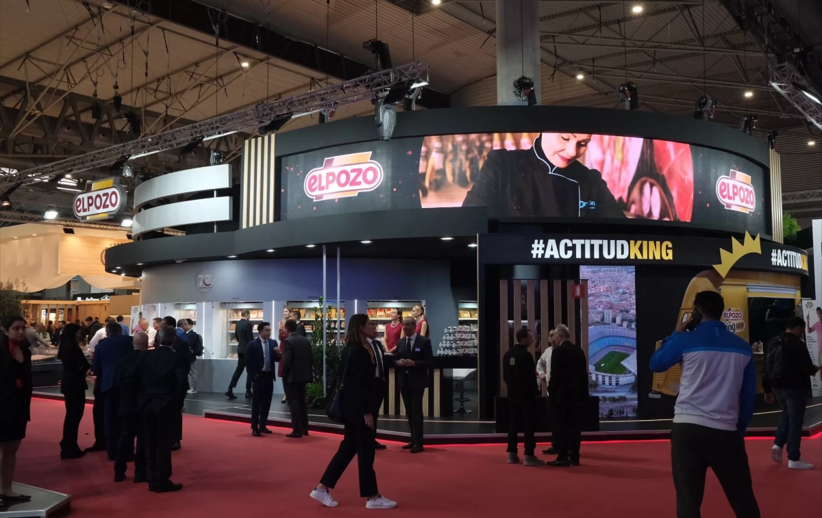 El inmenso estand de El Pozo en Alimentaria 2024 / SIMÓN SÁNCHEZ El inmenso estand de El Pozo en Alimentaria 2024 / SIMÓN SÁNCHEZ