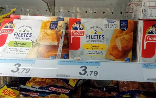 Algunos productos de la gama de pescado preparado de Findus / FINDUS