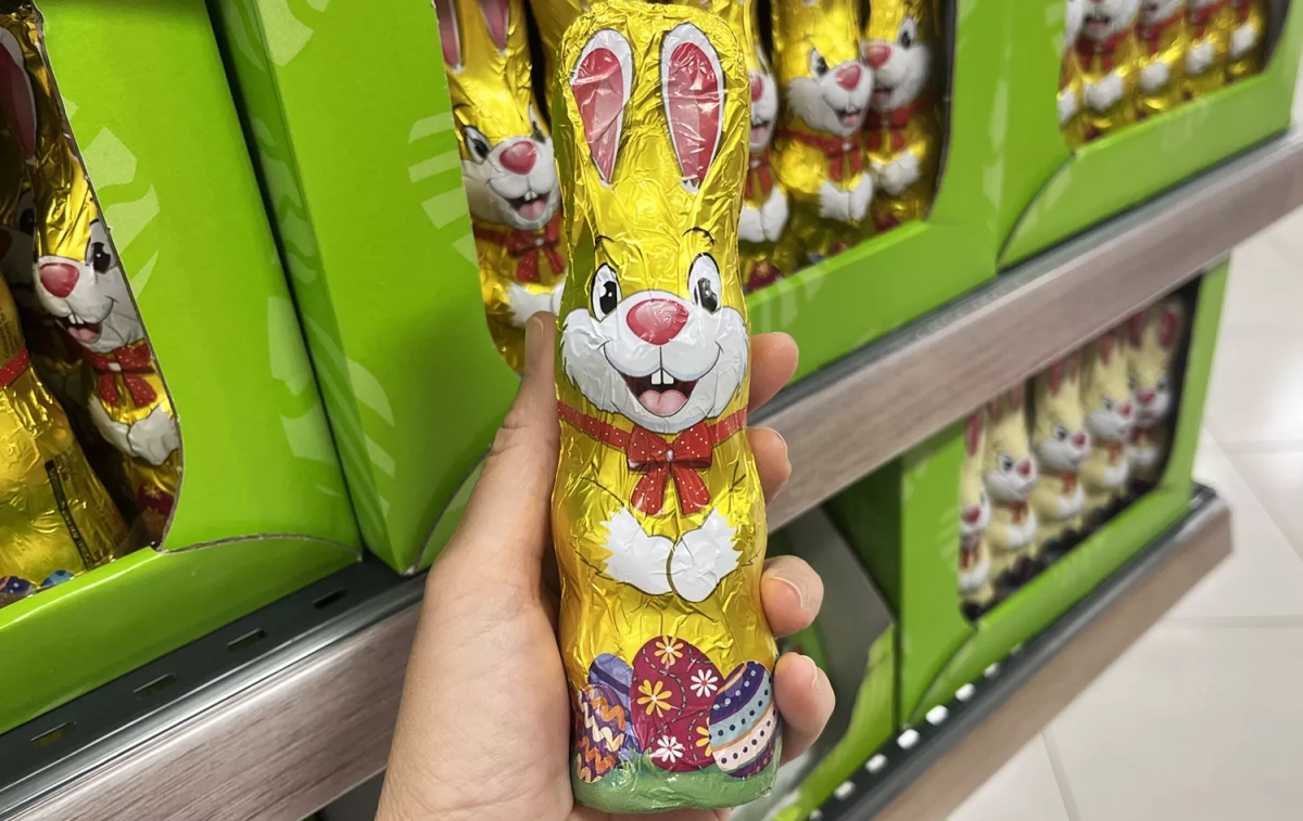 El conejo de chocolate de Mercadona El conejo de chocolate de Mercadona
