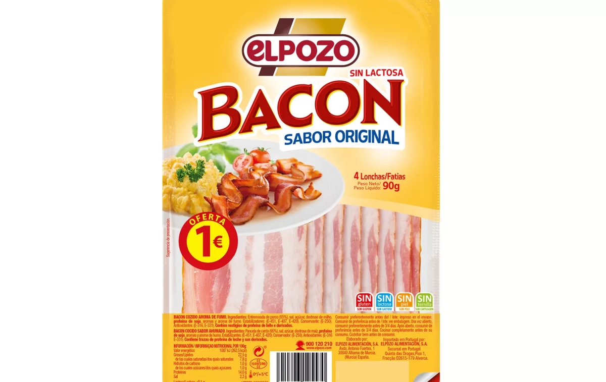 El Bacon Sabor Original de El Pozo a 1 euro / SUPERMERCADOS MASYMAS El Bacon Sabor Original de El Pozo a 1 euro / SUPERMERCADOS MASYMAS