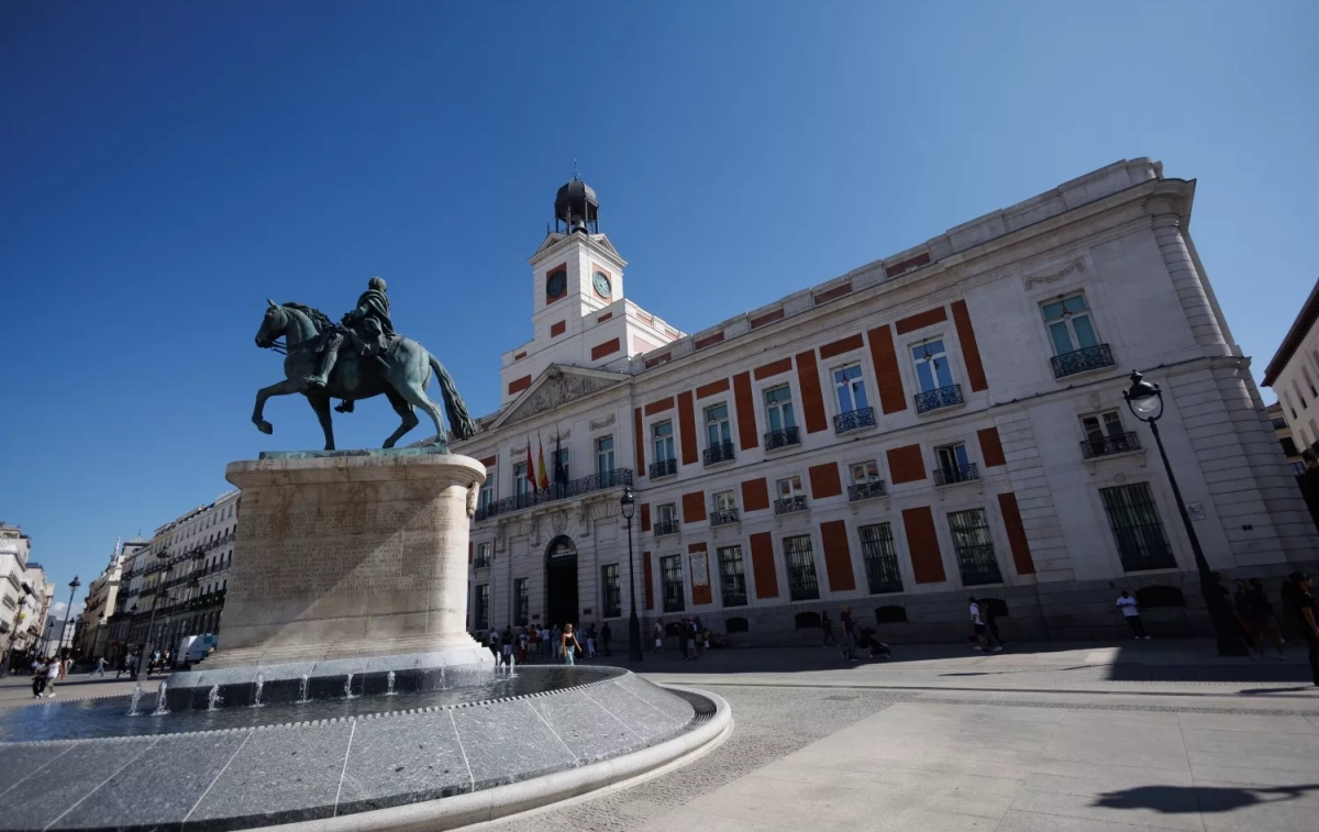 La Puerta del Sol en Madrid EDUARDO PARRA EP La Puerta del Sol en Madrid EDUARDO PARRA EP