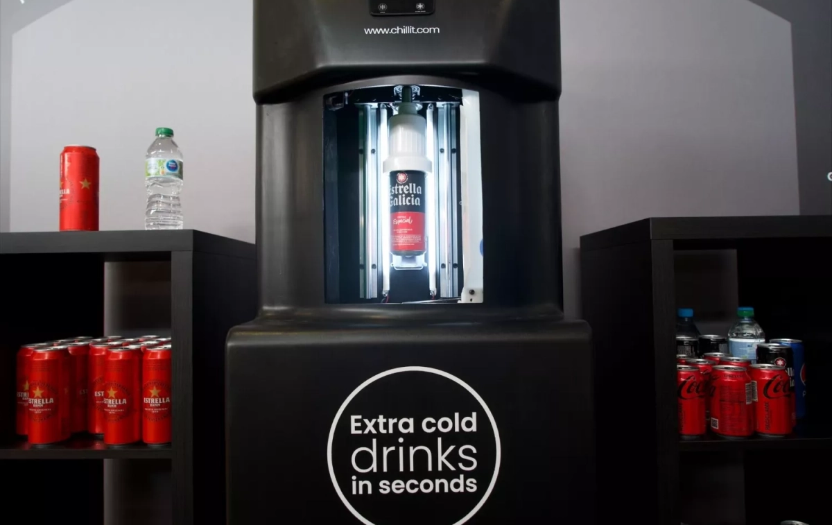 La nevera de Chill it que enfría bebidas en segundos GALA ESPÍN (CG) La nevera de Chill it que enfría bebidas en segundos GALA ESPÍN (CG)